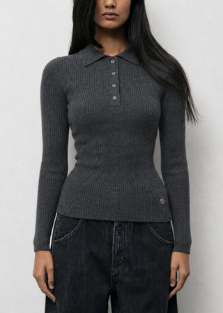 ELENA POLO YAKA %100 YÜN KAZAK MBF COLLECTION