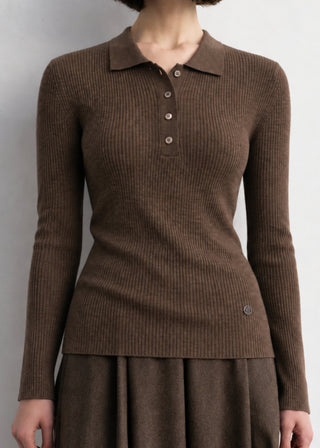 ELENA POLO YAKA %100 YÜN KAZAK MBF COLLECTION