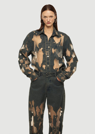 Sylvia Denim Gömlek