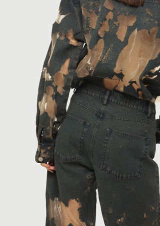 SYLVIA DENIM PANTOLON