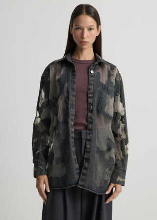 SYLVIA DENİM GÖMLEK MBF COLLECTION